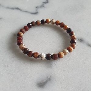 🟣✅️Brown Beaded Bracelet